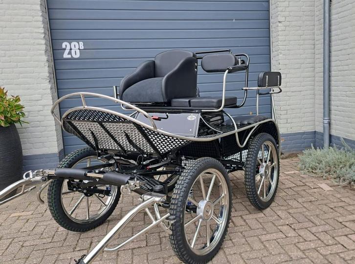 Nieuw Voskamp Casper de Luxe marathonwagen menwagen koets, Dieren en Toebehoren, Rijtuigen en Koetsen, Marathonwagen, Nieuw, Pony