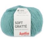 Katia Soft Gratté - 84 zeegroen - Mohair-Look Acryl Garen, Ophalen of Verzenden, Nieuw