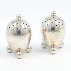 Peper- en zoutstel (2) - .925 zilver, Antiek en Kunst