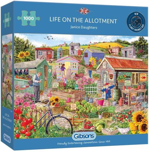 Life on the Allotment Puzzel (1000 stukjes) | Gibsons -, Hobby en Vrije tijd, Denksport en Puzzels, Nieuw, Verzenden