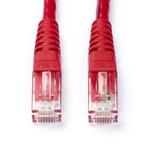 Netwerkkabel | Cat6 U/UTP | 2 meter (100% koper, Rood), Verzenden, Nieuw