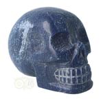Blauwe kwarts kristallen schedel 1170 gram, Sieraden, Tassen en Uiterlijk, Edelstenen, Verzenden, Nieuw