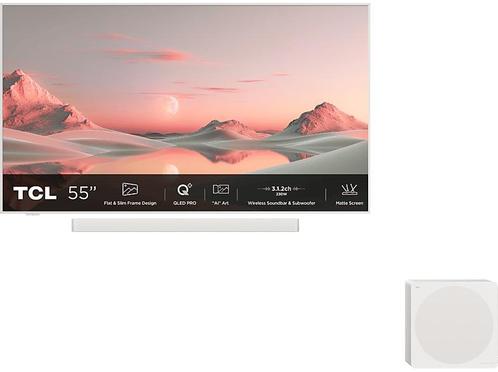 Tcl -  - 55 inch, Audio, Tv en Foto, Televisies, 100 cm of meer, 4k (UHD), Nieuw, 100 cm of meer, Smart TV, Overige merken, QLED