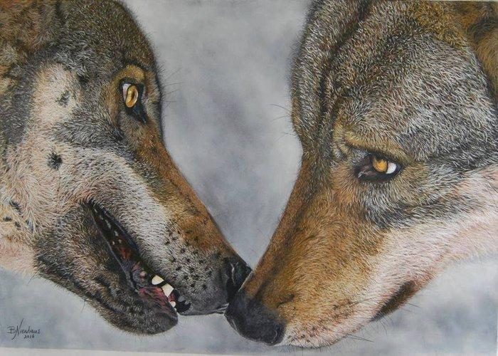 Bettina Nienhaus - Wolves, Antiek en Kunst, Kunst | Designobjecten