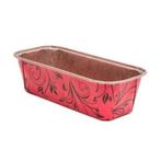 Cakevorm Karton 19,9x7,3x6,2cm Rood (per stuk), Hobby en Vrije tijd, Taarten en Cupcakes maken, Verzenden, Nieuw