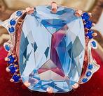 Zonder minimumprijs - Ring - 9 kt. Roségoud, Zilver, Nieuw