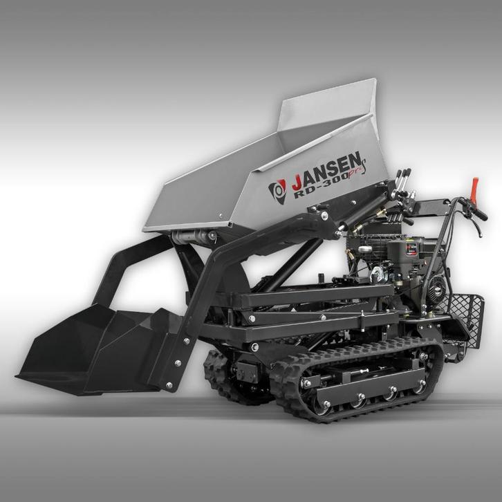 Jansen RD-300proS, rupsdumper, zelflaad functie, zelflader, Zakelijke goederen, Machines en Bouw | Tuin, Park en Bosbouw, Voertuig of Aanhanger