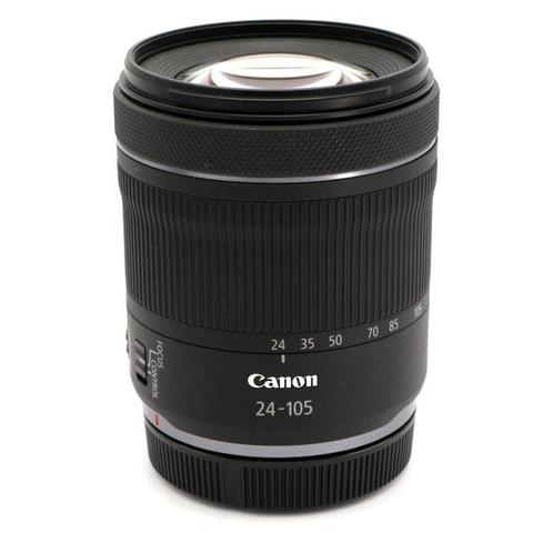 Canon RF 24-105mm f/4-7.1 IS STM zoomlens met EW-73D, Audio, Tv en Foto, Fotocamera's Digitaal
