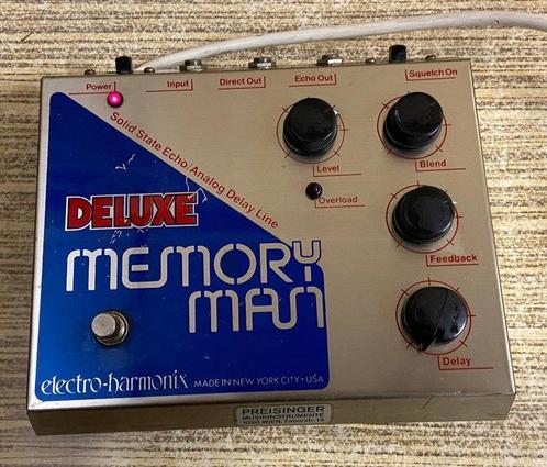 Electro-Harmonix - Deluxe Geheugenman Solid state stereo, Muziek en Instrumenten, Snaarinstrumenten | Gitaren | Akoestisch