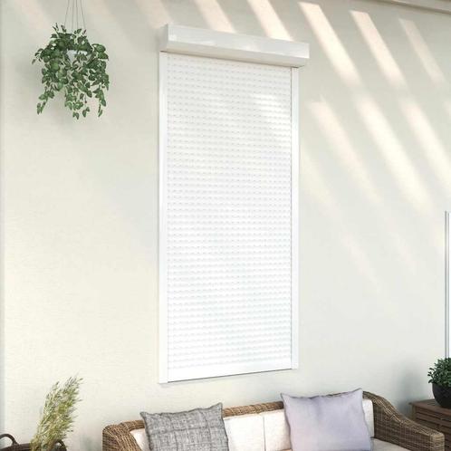 vidaXL Rolluik 100x210 cm aluminium wit, Doe-het-zelf en Verbouw, Kozijnen en Schuifpuien, Nieuw, Verzenden