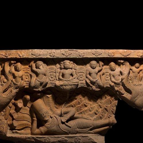Pre-Angkor, Cambodja Zandsteen Pre-Angkor, Cambodjaanse, Verzamelen, Mineralen en Fossielen