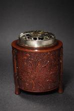 Takaoka Bronze - Kiyotomi - Wierookbrander - Ajiro-pattern