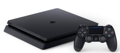 Playstation 4 Slim - 500GB + 1 Controller - Refurbished, Spelcomputers en Games, Spelcomputers | Sony PlayStation 4, Met 1 controller