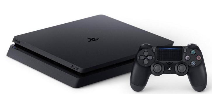 Playstation 4 Slim - 500GB + 1 Controller - Refurbished, Spelcomputers en Games, Spelcomputers | Sony PlayStation 4, Met 1 controller
