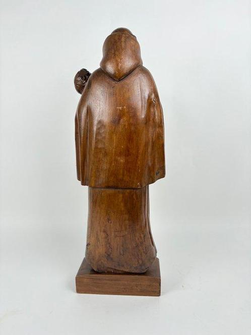 Figuur - Saint Anthony of Padua - 70 cm - Hout, Antiek en Kunst, Kunst | Niet-Westerse kunst