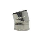 Concentrisch 100 X 150 Mm Bocht 15 Graden, Nieuw