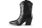Linea Zeta Cowboy laarzen in maat 40 Zwart | 10% extra, Kleding | Dames, Verzenden, Zwart, Zo goed als nieuw, Linea Zeta