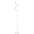 Vloerlamp - Dimbaar - 1-lichts - Mat Chroom, Huis en Inrichting, Lampen | Vloerlampen, Ophalen of Verzenden, Nieuw, Metaal, 100 tot 150 cm