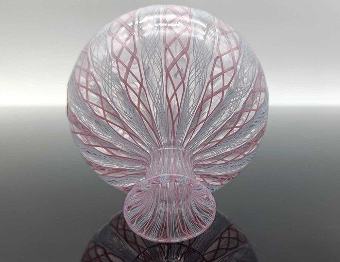 Murano - Vaas - vetro zanfirico, Antiek en Kunst, Antiek | Glas en Kristal