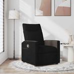 Zwarte Relaxfauteuil - Handmatig verstelbaar! Tweedekansje, Ophalen of Verzenden, Nieuw, 75 tot 100 cm, 50 tot 75 cm
