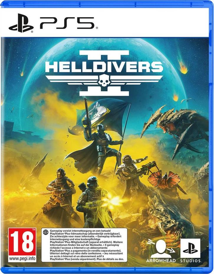Helldivers II-Standaard (PlayStation 5) Gebruikt, Spelcomputers en Games, Games | Sony PlayStation 5, Zo goed als nieuw, Ophalen of Verzenden