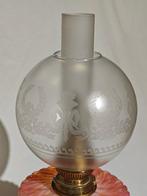 Olielamp - Brons, Glas, Onyx