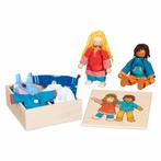 Nieuw Goki Flexibele Poppen Fynja & Fabio, 6 Outfits, Ophalen of Verzenden, Nieuw