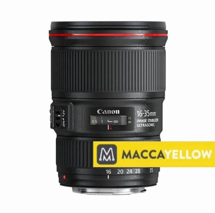 Canon EF 16-35mm f/4 L IS USM met garantie, Audio, Tv en Foto, Fotografie | Lenzen en Objectieven, Groothoeklens, Zo goed als nieuw