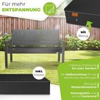 KESSER® Tuinbank met kussen - Zitbank - Weerbestendig - Antr, Verzenden, Nieuw