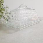 Royal Leerdam - Boterschotel - Kaasstolp, Art Deco, Leerdam, Antiek en Kunst