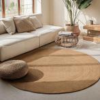 Hanse Home Jute Vloerkleed Geweven - Rond - Naturel ø 140 cm, Verzenden, Nieuw, Rond