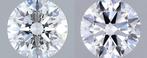 Zonder minimumprijs - 2 pcs Diamant (Natuurlijk) - 0.60 ct -, Nieuw