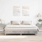 vidaXL Bedframe zonder matras 180x200 cm spaanplaat, Huis en Inrichting, Eenpersoons, Verzenden, Nieuw, 80 cm