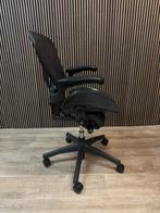 Refurbished Herman Miller Aeron Office Chairs - Stock, Verzenden, Zwart, Zo goed als nieuw, Bureaustoel