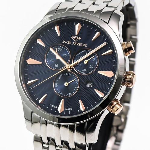 Murex - Swiss Chronograph - MUC595-SR-9 - Zonder, Sieraden, Tassen en Uiterlijk, Horloges | Heren