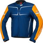 IXS TS-Pro ST+ Waterdichte Blauw Oranje Textiele Motorjas, Motoren, Kleding | Motorkleding, Nieuw met kaartje, Jas | textiel, IXS