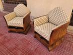 Art Deco - Fauteuil (2) - Hout, Antiek en Kunst