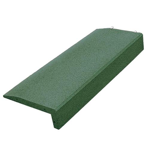 Rubber rand speelplaats / opsluitband L-vormig - 100 x 40 x, Tuin en Terras, Overige Tuin en Terras, Verzenden