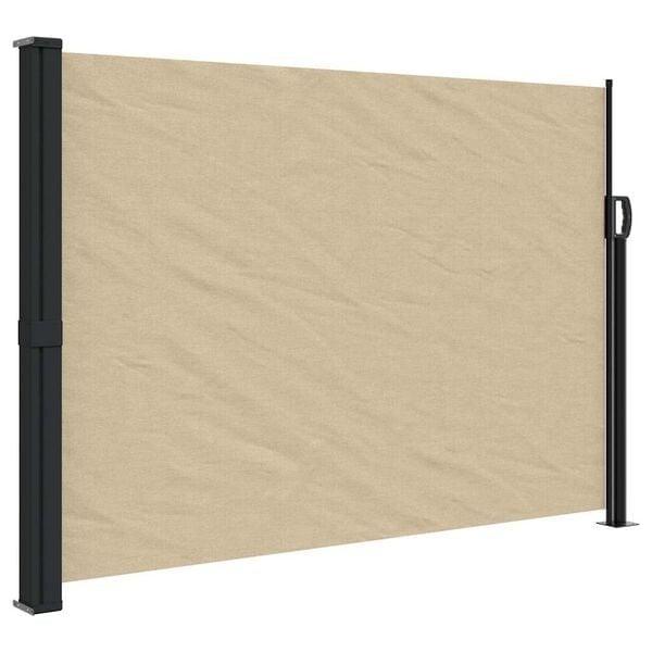 Groot Windscherm 140x600cm beige | tweedekansje | 46% Kor..., Caravans en Kamperen, Windschermen, Uittrekbaar, Nieuw, Ophalen of Verzenden