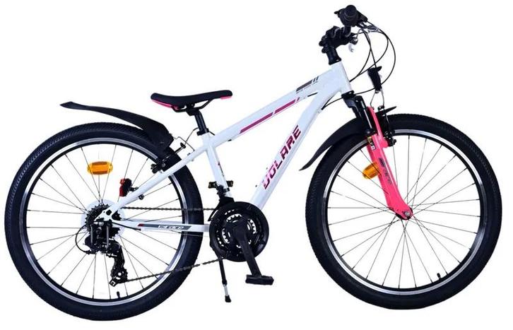 Volare XC Race Kinderfiets - 24 inch - 21 speed - Wit Roze, Fietsen en Brommers, Fietsen | Kinderfietsjes, Nieuw, Ophalen of Verzenden