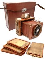 Ernemann Tropen Klapp Tropical camera 1922 with Zeiss Tessar, Nieuw