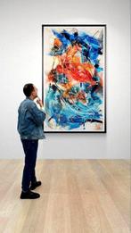 Luc Mora - Dance of the Wild Colours RED and blue - XXL