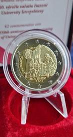 Slowakije. 2 Euro 2017 Universitas Istropolitana Proof, Postzegels en Munten, Munten | Europa | Euromunten