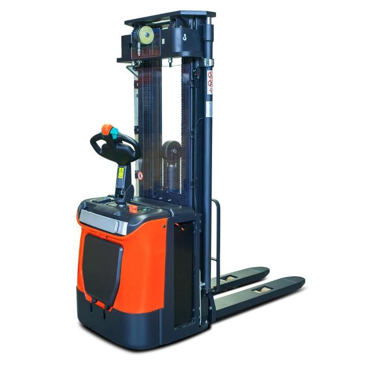 PS12N - Elektrische stapelaar met platform - 4000mm - 1200KG, Zakelijke goederen, Machines en Bouw | Heftrucks en Intern transport