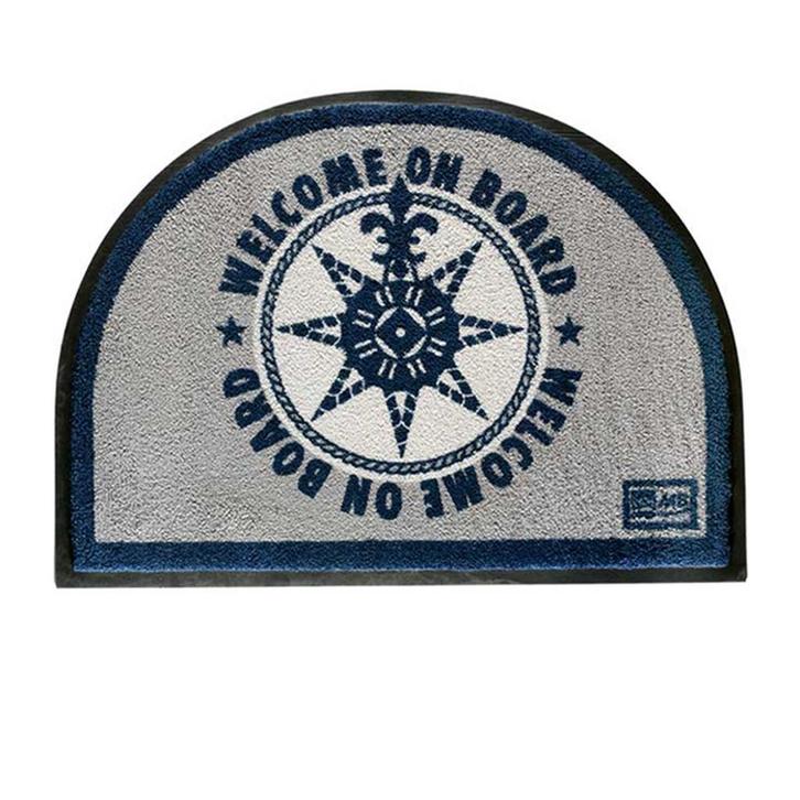Entree Mat Welcome on Board Boog 70 x 50 cm, Watersport en Boten, Overige Watersport en Boten, Nieuw, Ophalen of Verzenden