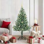 vidaXL Kunstmatige Kerstboom Sneeuw Gevlochten met LED Licht, Diversen, Kerst, Verzenden, Nieuw