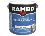 Rambo Pantserbeits Deur & Kozijn Dekkend Zijdeglans - Bos..., Doe-het-zelf en Verbouw, Nieuw, Beits, Ophalen of Verzenden, Minder dan 5 liter