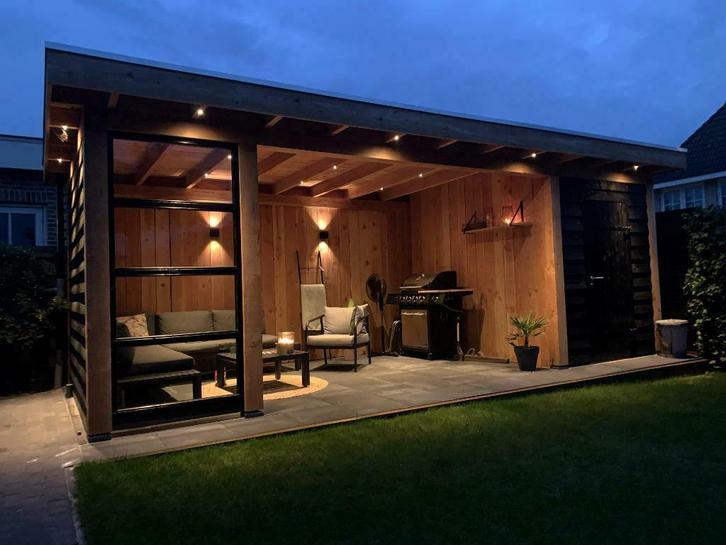 overkapping 7x3 met schuur NU VOOR €5774,-, Tuin en Terras, Overkappingen, Veranda, Nieuw, Ophalen of Verzenden