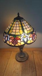 Lamp - Glas, Messing, Antiek en Kunst