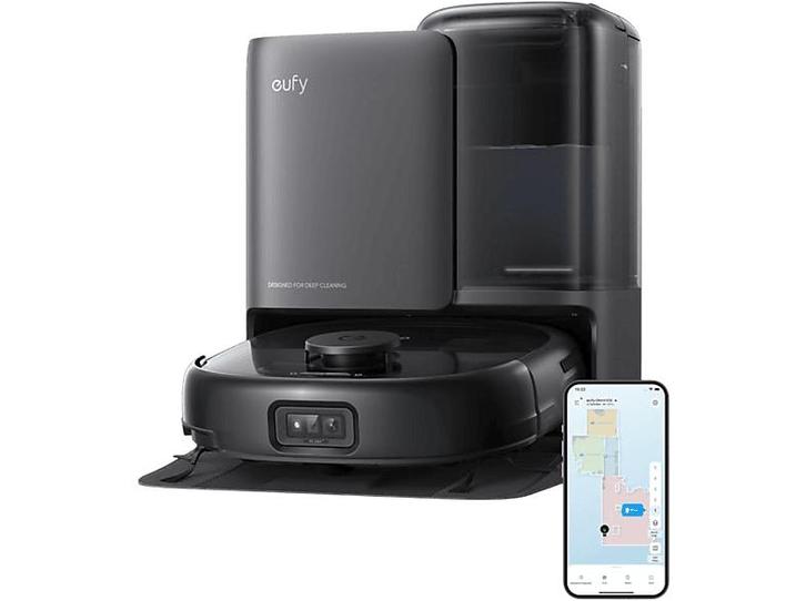 Eufy -  E25 Omni Robotstofzuiger Met Dweilfunctie  - Zwart, Witgoed en Apparatuur, Stofzuigers, Robotstofzuiger, Nieuw, Verzenden